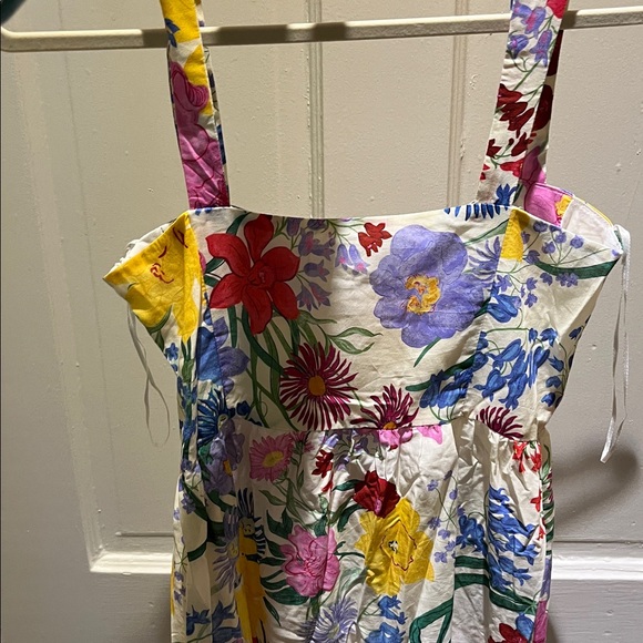 Zara Floral Print Midi Dress - Picture 7 of 8